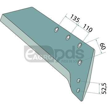 Brazdar cu varf interschimbabil - GRANIT [56028 622236]