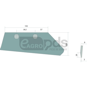 Brazdar antetrupita - GRANIT [56028 631102]