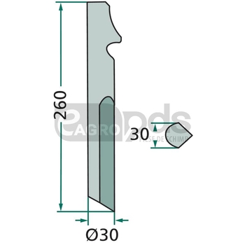 Dinte rotor - GRANIT [56030 514319.2]
