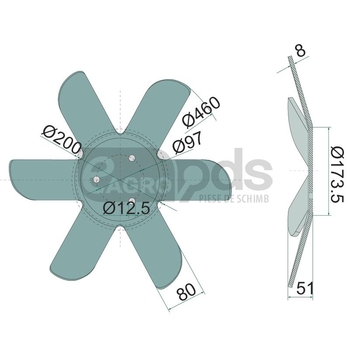 Disc stea - GRANIT [56031 00310893]