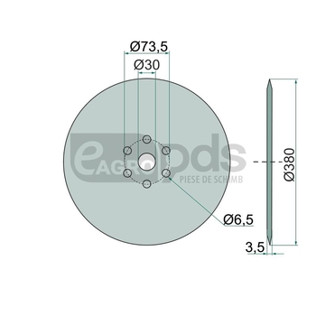 Disc - GRANIT [56031 00400840]