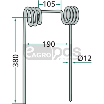 Gheara elastica - GRANIT [56031 00430507]