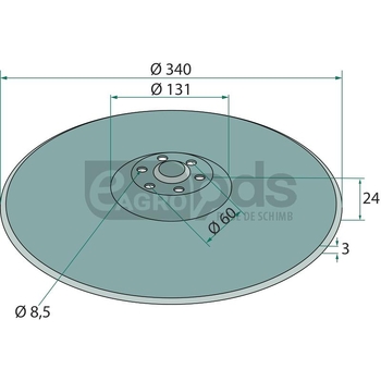 Taler disc - GRANIT [56031 23010201]
