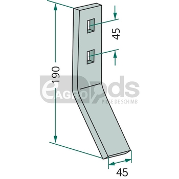 Racleta din tabla - GRANIT [56031 34265006]