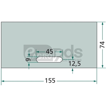 Racleta de plastic - GRANIT [56033 1164528380K]
