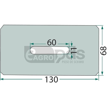 Racleta din tabla - GRANIT [56033 490423.5 B]