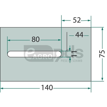 Racleta din tabla - GRANIT [56033 52532120 B]