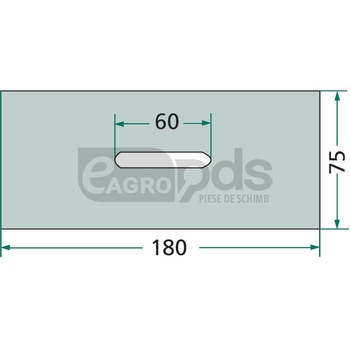 Racleta de plastic - GRANIT [56033 52532120 K]