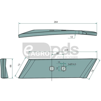 Varf interschimbabil - GRANIT [56034 053090]