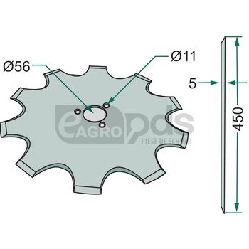 Disc - GRANIT [56034 056115]