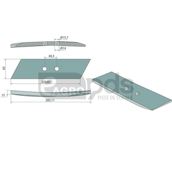 Varf interschimbabil - GRANIT [56034 063090-15]