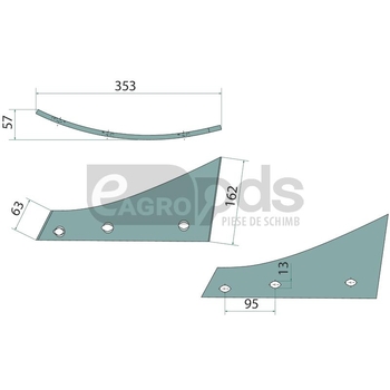 Cormana componenta frontala - GRANIT [56034 073231]