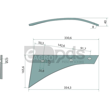 Cormana componenta frontala - GRANIT [56034 073257]