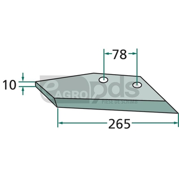 Aripa brazdar - GRANIT [56044 51842]