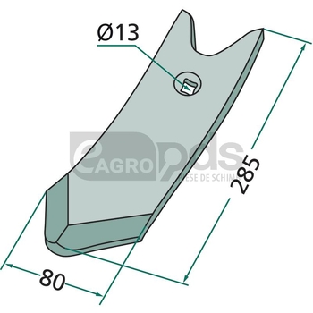 Varf brazdar - GRANIT [56050 506069]