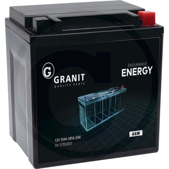 Baterie - AGM, 12V, 30Ah - GRANIT [57953033]