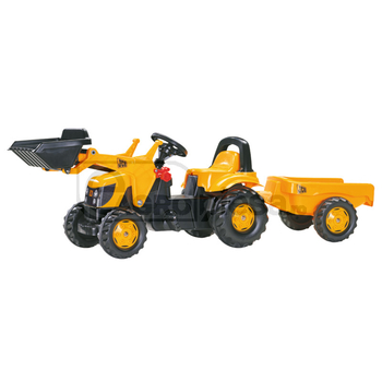 Tractor cu incarcator si trailer - Rolly Toys [600023837]