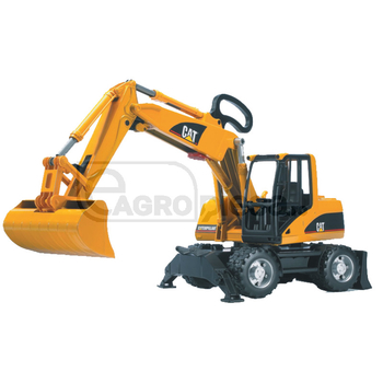 Macheta excavator cu roti CAT - Bruder [60002445]