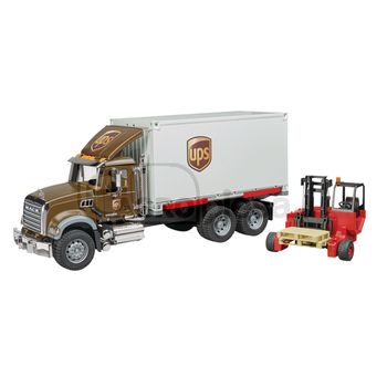 Camion ups cu motostivuitor - Bruder [60002828]