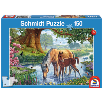 Puzzle, caii la pasunat, 150 de piese - Schmidt [60056161]