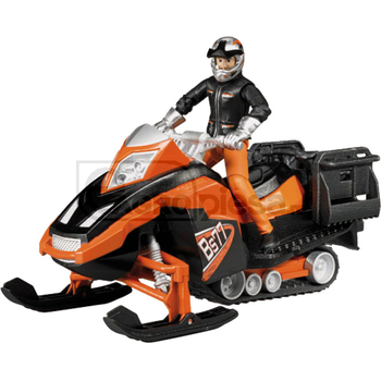 Snowmobil cu sofer si accesorii - Bruder [60063101]