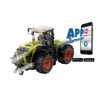 Model tractor Claas Xerion 5000 TRAC VC cu aplicatie Bluetooth - Siku [6006791]