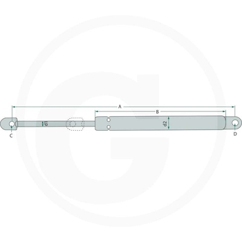 Amortizor usa - GRANIT [65412049]
