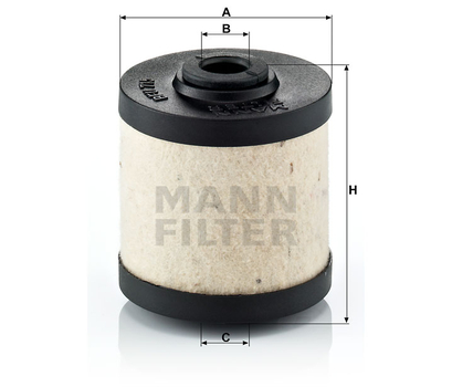 Filtru combustibil - MANN-FILTER [BFU 715]