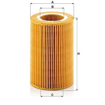 Filtru aer - MANN-FILTER [C 1036/1]