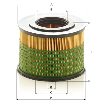 Filtru aer - MANN-FILTER [C 1233]