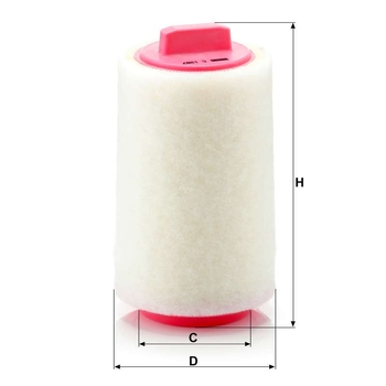 Filtru aer - MANN-FILTER [C 1287]