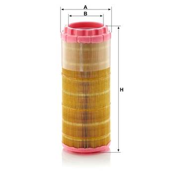 Filtru aer - MANN-FILTER [C 13 009]