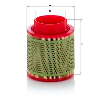 Filtru aer - MANN-FILTER [C 1368]