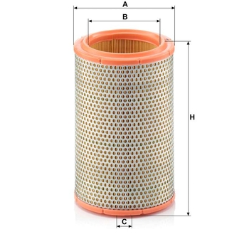 Filtru aer - MANN-FILTER [C 1387]