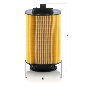 Filtru aer - MANN-FILTER [C 14 006]