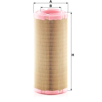 Filtru aer - MANN-FILTER [C 14 014]