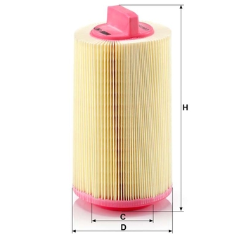 Filtru aer - MANN-FILTER [C 14 114]