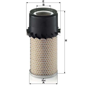 Filtru aer - MANN-FILTER [C 14 179/4]