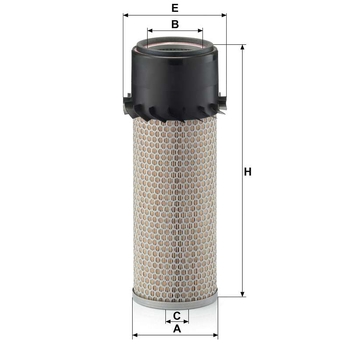 Filtru aer - MANN-FILTER [C 14 190]