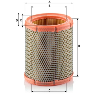 Filtru aer - MANN-FILTER [C 1460]