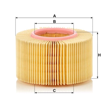 Filtru aer - MANN-FILTER [C 1552]