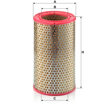 Filtru aer - MANN-FILTER [C 16 153]