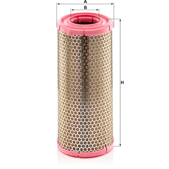 Filtru aer - MANN-FILTER [C 16 247/1]