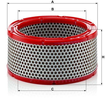 Filtru aer - MANN-FILTER [C 1633/1]