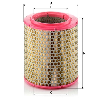 Filtru aer - MANN-FILTER [C 17 129]