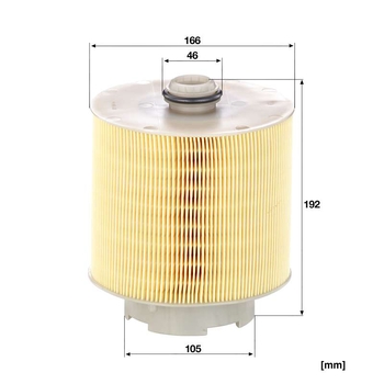 Filtru aer - MANN-FILTER [C 17 137 x]