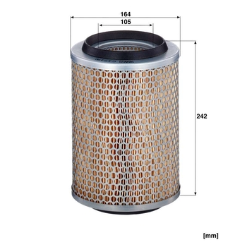 Filtru aer - MANN-FILTER [C 17 190]