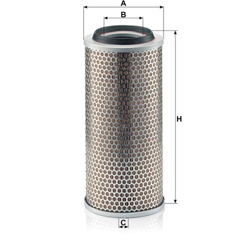 Filtru aer - primar - MANN-FILTER [C 17 225/3]