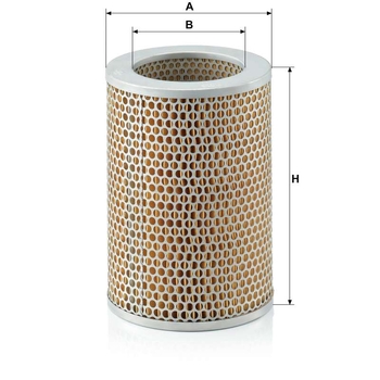 Filtru aer - MANN-FILTER [C 18 120]