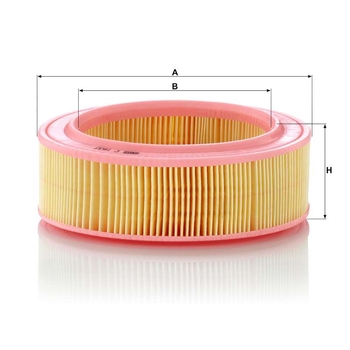 Filtru aer - MANN-FILTER [C 1833]